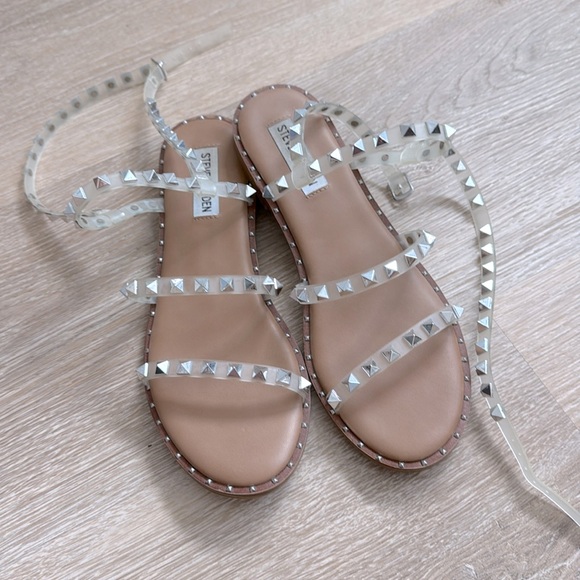 Steve Madden Studded Sandals ￼ - Picture 1 of 3